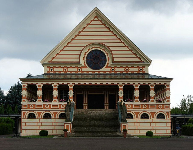 Pardubické krematorium od architekta Pavla Janáka