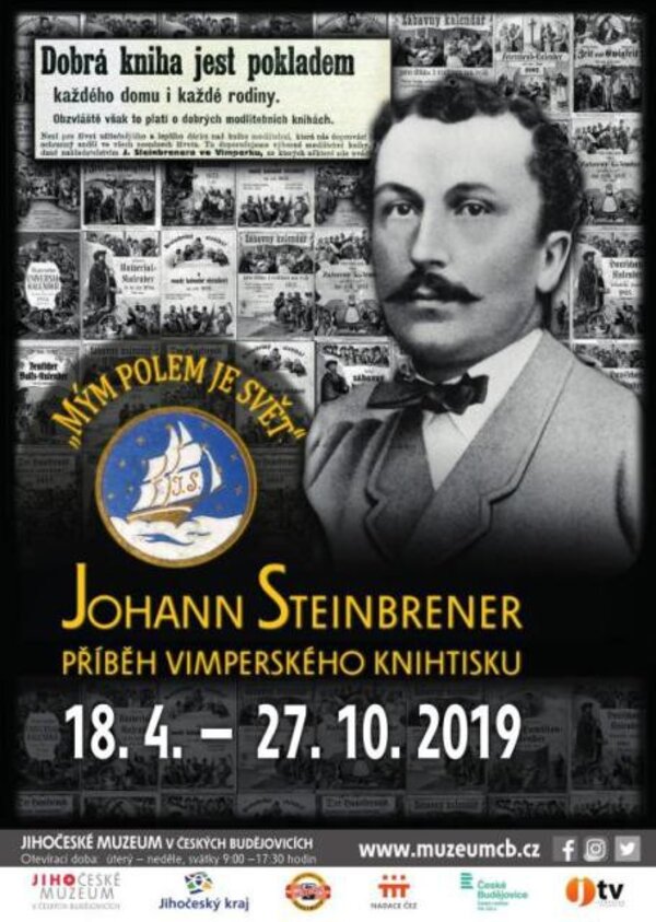 Jihočeské muzeum spolu s Muzeem Vimperska připravilo výstavu o vimperském knihtiskaři Johannu Steinbrenerovi