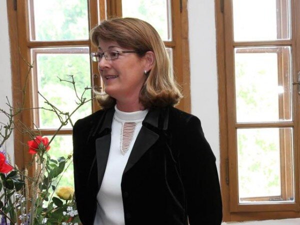 Hana Hnyková, předsedkyně Spolku okrašlovacího Vladař