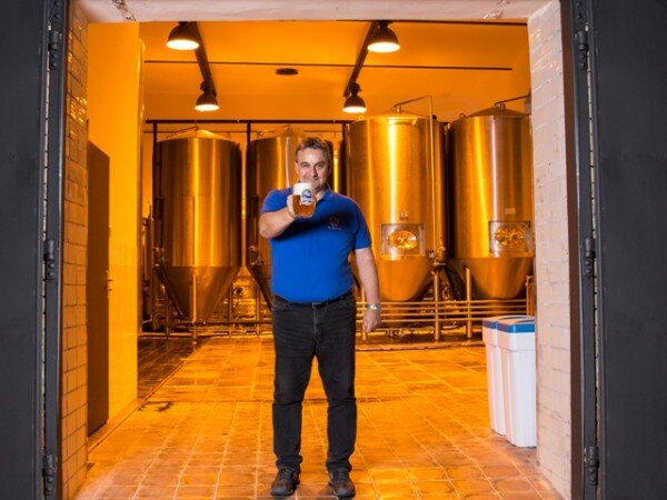 Majitel a sládek pivovaru Petr Hauskrecht