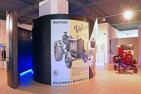 Prostějovská firma WIKOV vyráběla nejenom zemědělské stroje, ale i stroje pro ostatní odvětví.