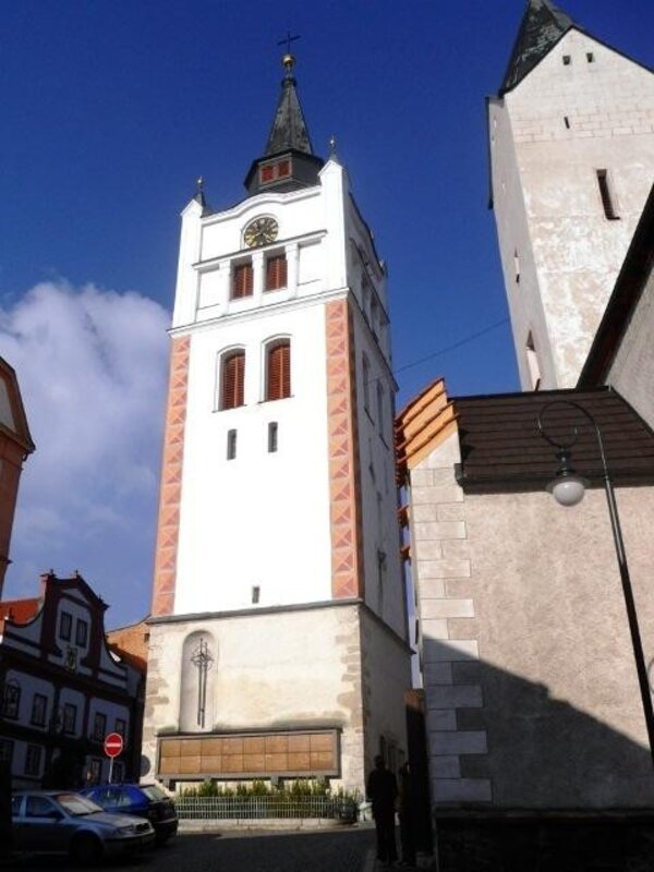 Městská zvonice ve Vimperku.