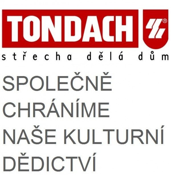 Společnost TONDACH je hlavním odborným partnerem portálu PROPAMÁTKY