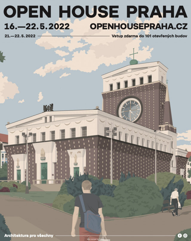 Pozvánka na letošní ročník festivalu Open House Praha
