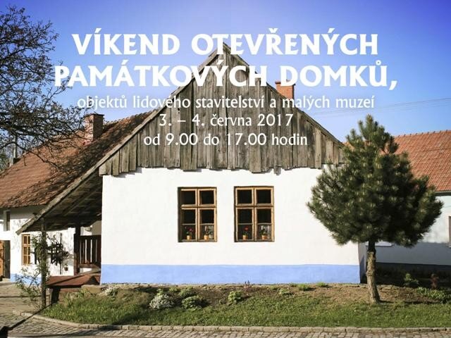 Víkend otevřených památkových domků se koná o prvním červnovém víkendu.