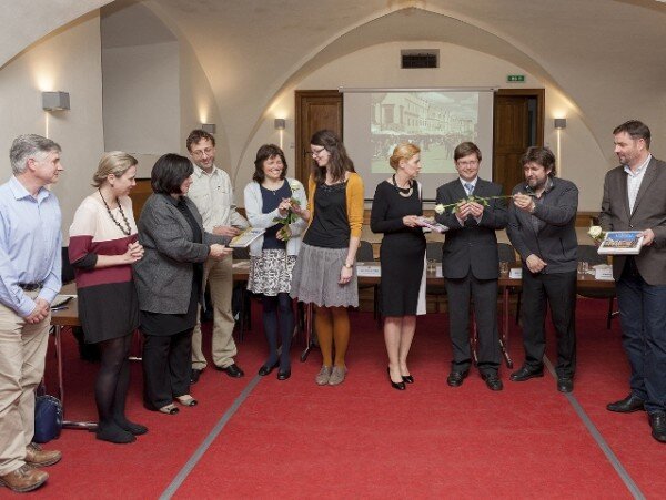 Slavnostní křest publikace Průvodce architekturou Telče