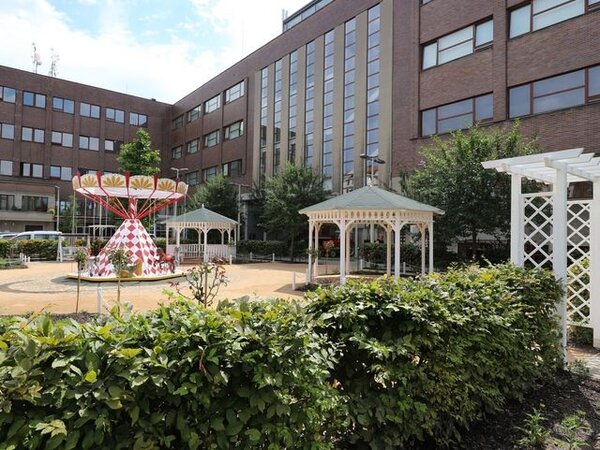 Stylizovanou zahradu nalezneme na dvoře Národního zemědělského muzea.