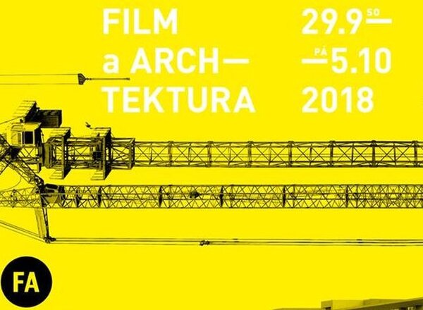 Plakát festivalu Film a architektura