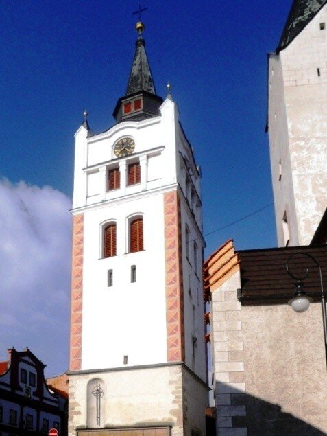 Pozdně gotická zvonice ve Vimperku