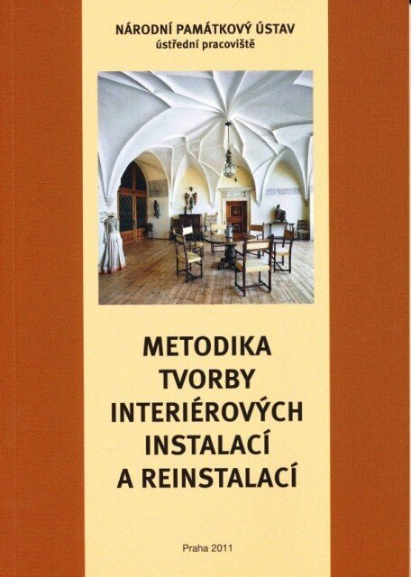 Metodika tvorby interiérových instalací a reinstalací