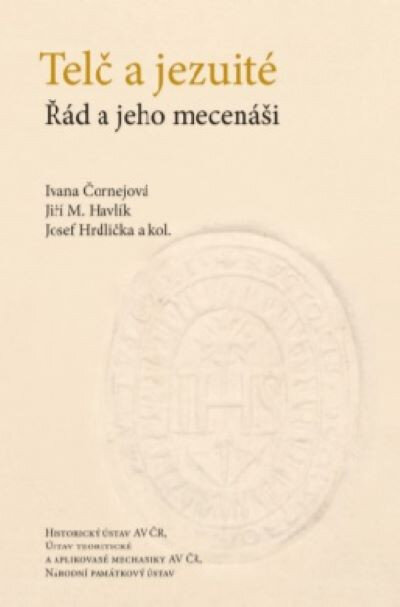 Titulní stránka knihy Telč a jezuité