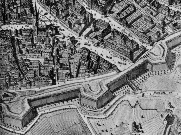 Městské hradby neplnily pouze fortifikační funkci, ale ohraničovaly a vlastně i omezovaly žitý prostor (ilustrační foto).