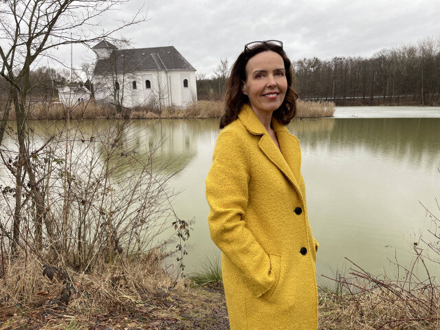 Spisovatelka Karin Lednická je autorkou bestselleru Šikmý kostel.