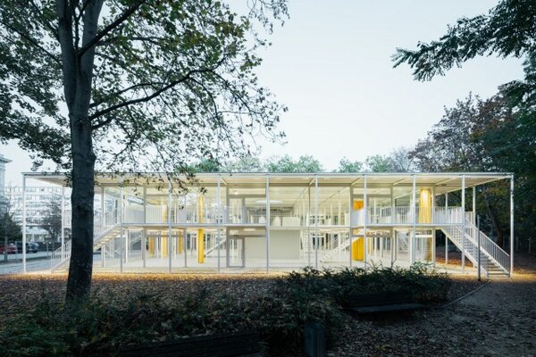 Cenu Evropské unie za současnou architekturu 2024 získal Studijní pavilon v Braunschweigu.