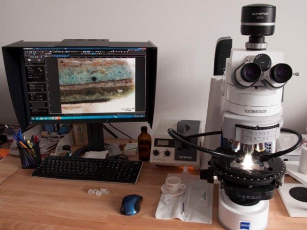 Nové pracoviště laboratoře ALMA umožňuje neinvazivní výzkum výtvarných děl pomocí radiografie.
