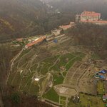 Letecký snímek obnovovaného areálu z letošního roku | © Přemysl Krejčiřík 