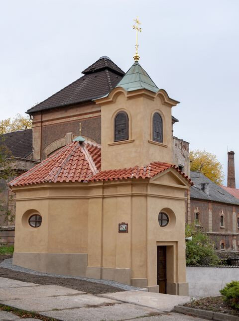 Obnovená kaple sv. Máří Magdalény v Buštěhradě