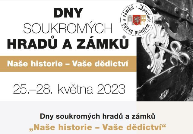 Soukromé hrady a zámky se těší na vaši návštěvu.