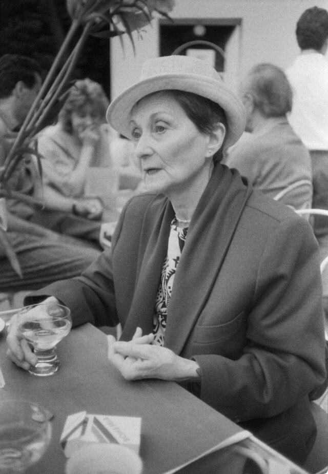 Věra Běhalová na Nebozízku v roce 1990