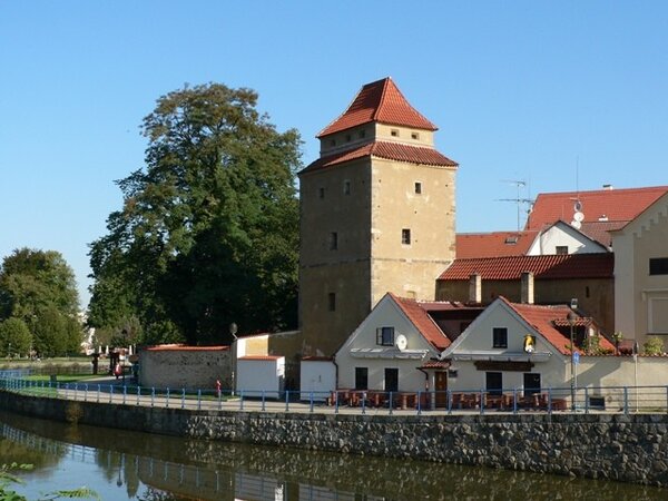 Hradební věž Železná panna byla jedním ze čtyř míst, na kterých se uskutečnily akce k oslavě města. Vzniklo zde muzeum zakladatele města Českých Budějovic.