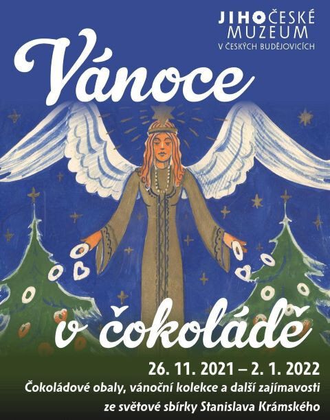 Plakát výstavy Vánoce v čokoládě
