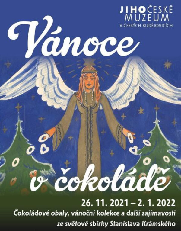 Plakát výstavy Vánoce v čokoládě
