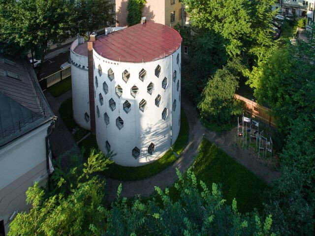 Dům Konstantina Melnikova v Moskvě se stal ikonou ruské avantgardní architektury.