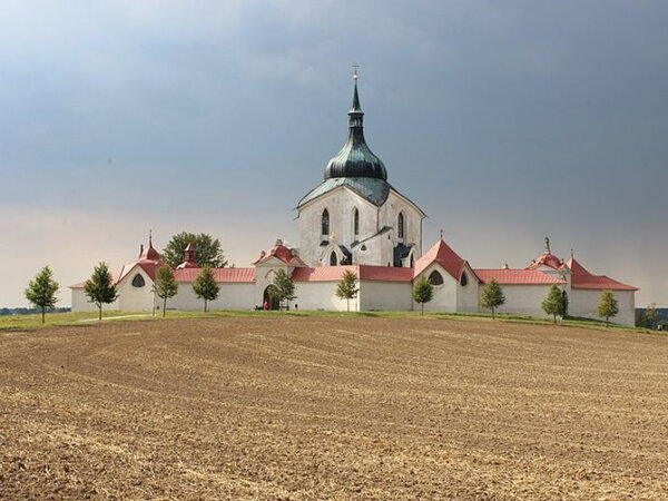 Kostel sv. Jana Nepomuckého na Zelené hoře je památkou UNESCO.