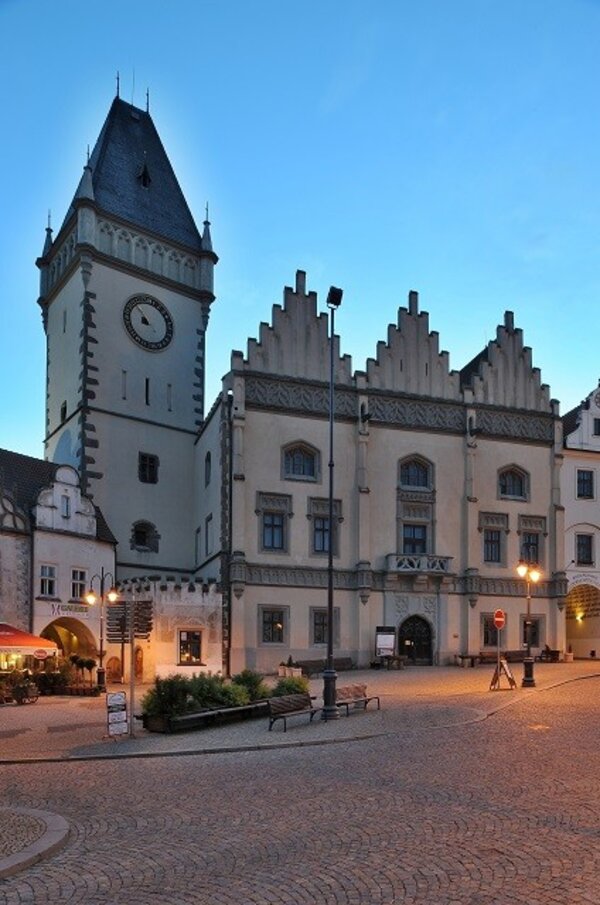 Radniční budova na Žižkově náměstí v Táboře