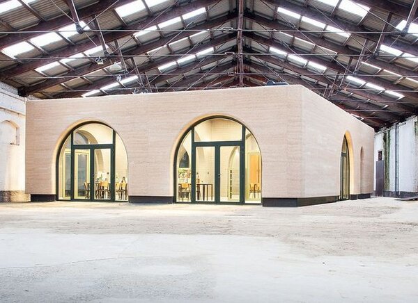 Příklad současné architektury v Belgii