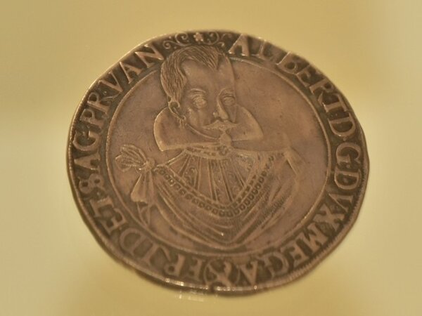 Mince s vyobrazením Albrechta z Valdštejna