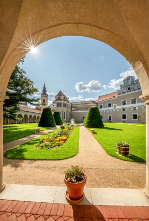 Zámek Telč, památka světového dědictví UNESCO