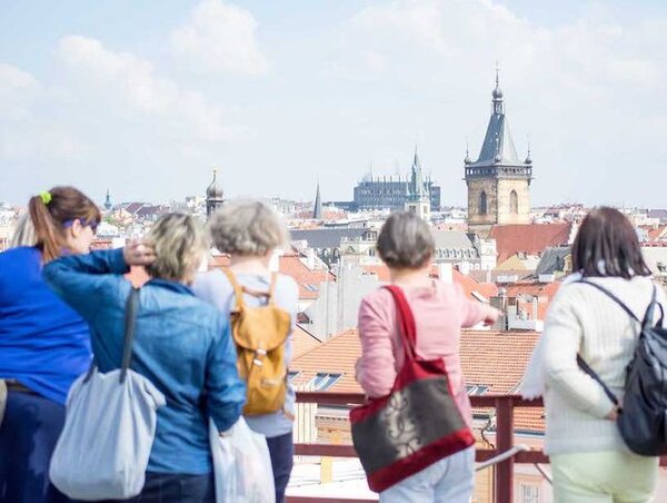 Vyhlídka z Paláce Dunaj (ilustrační foto)