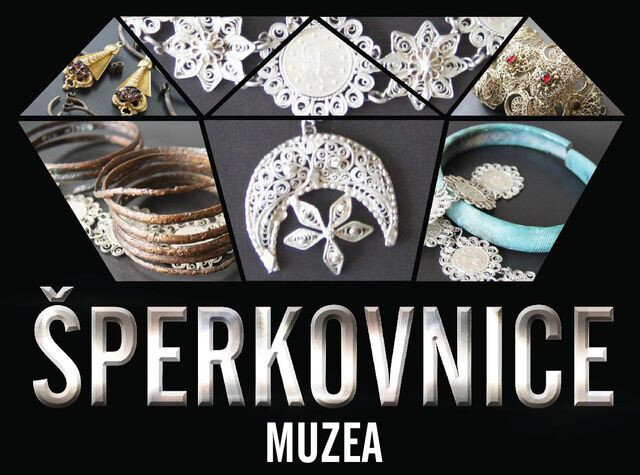 Výřez z plakátu Šperkovnice muzea, který zve na výstavu v Muzeu Zábřeh.