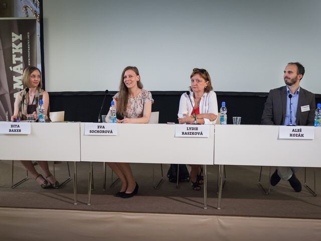 Panelisté z Národního divadla, Národní galerie, Lobkowiczkých sbírek a Institutu pro památky a kulturu se postarali o inspirativní debatu.