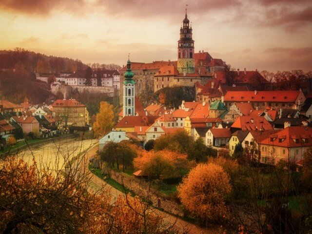 Podzimní Český Krumlov