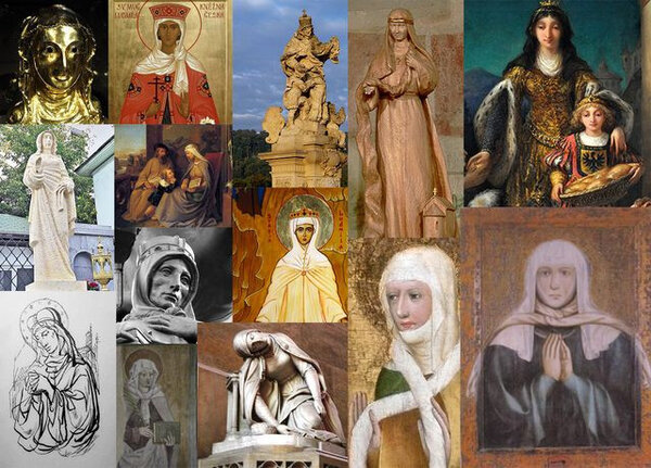 Rozmanitá ztvárnění sv. Ludmily