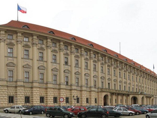 Černínský palác v Praze - sídlo Ministerstva zahraničních věcí