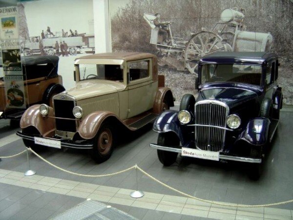 V Národním technickém muzeu bude vystaveno pět historických vozů vyrobených v mladoboleslavské automobilce (ilustrační foto ze Škoda muzea v Mladé Boleslavi).