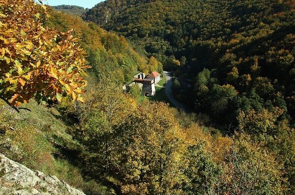 Železářská huť byla založená před rokem 1746 v tradiční železářské oblasti Moravského krasu sloužící jako místo výroby železa již od raného středověku.