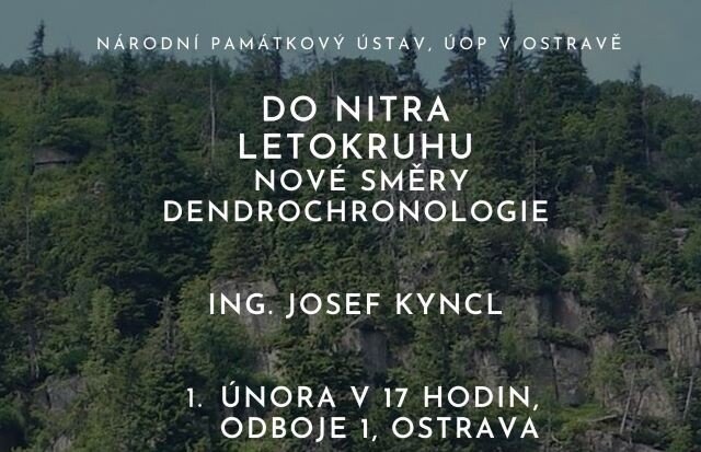 Pozvánka na přednášku o nových směrech dendrochronologie