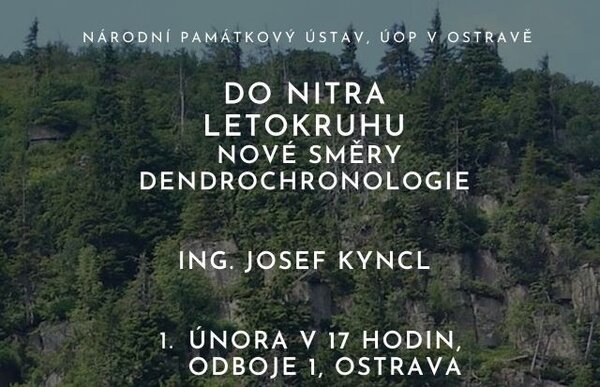 Pozvánka na přednášku o nových směrech dendrochronologie