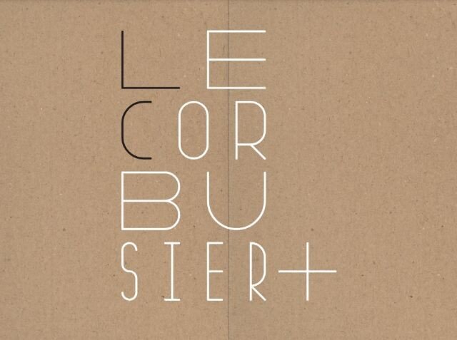 Titulní obálka sborníku Le Corbusier