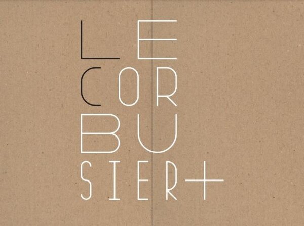 Titulní obálka sborníku Le Corbusier