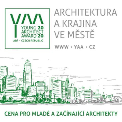 Logo soutěže Young architect award 2020