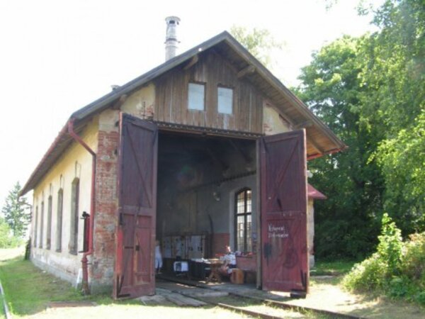 Výtopna v Rokytnici v Orlických horách slouží jako muzeum.  