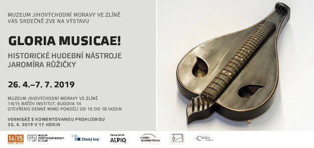 Přijďte se podívat na výstavu historických hudebních nástrojů, kterou připravilo Muzeum jihovýchodní Moravy ve Zlíně.