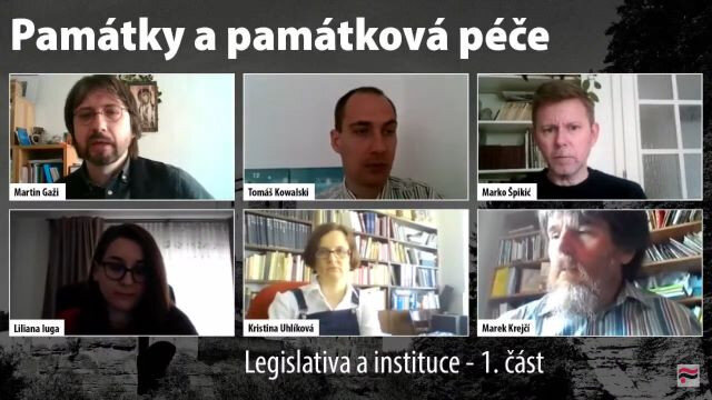Konference o památkové péči v Československu se konala on-line.