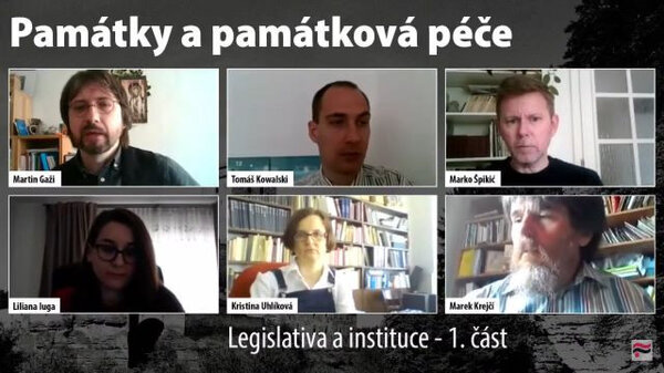 Konference o památkové péči v Československu se konala on-line.