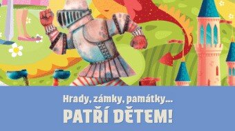 Hrady a zámky patří dětem – plakát